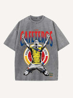James Rodríguez Print Round Neck T-shirt