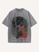 Arcane Print Round Neck T-shirt