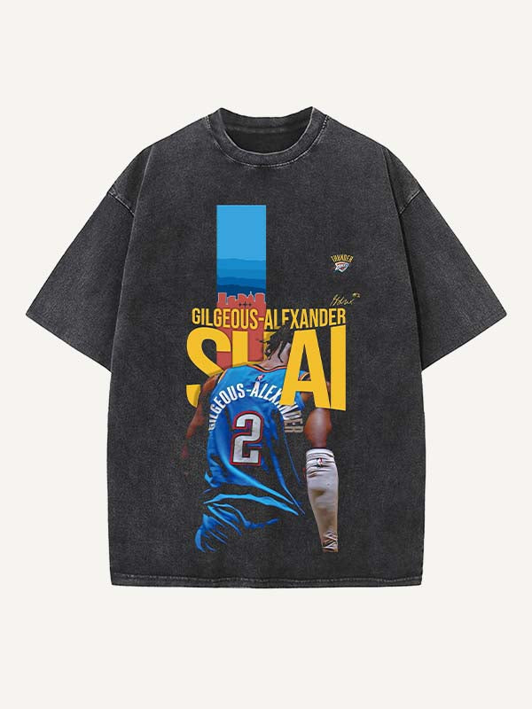 SGA Print Round Neck T-shirt