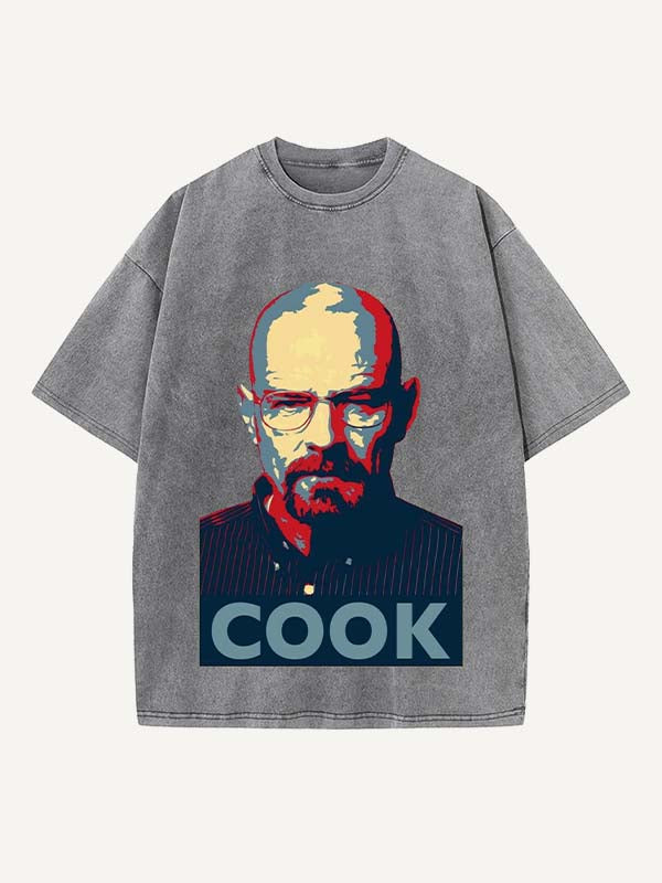 Breaking Bad Print Round Neck T-shirt