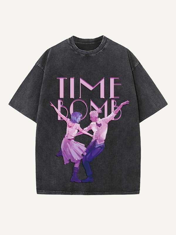 Arcane Print Round Neck T-shirt