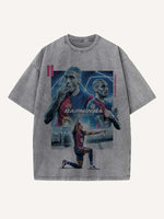 Raphinha Print Round Neck T-shirt