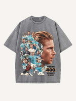 Kevin De Bruyne Print Round Neck T-shirt
