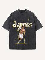 James Rodríguez Print Round Neck T-shirt