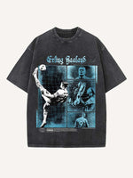 Erling Haaland Print Round Neck T-shirt