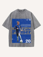 Cole Palmer Print Round Neck T-shirt