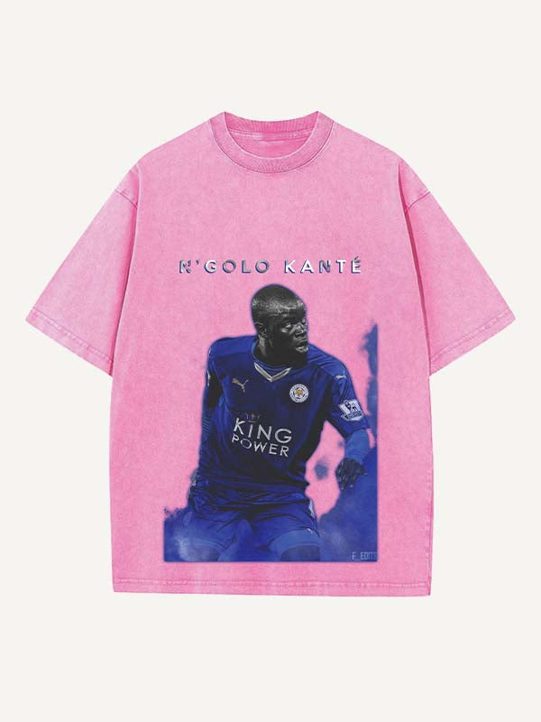 N'Golo Kanté Print Round Neck T-shirt