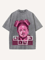 Breaking Bad Print Round Neck T-shirt