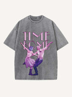 Arcane Print Round Neck T-shirt