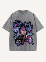 Arcane Print Round Neck T-shirt