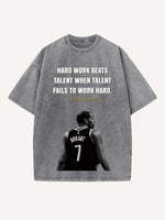 Kevin Durant Print Round Neck T-shirt