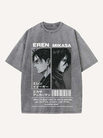 Attack on Titan Print Round Neck T-shirt