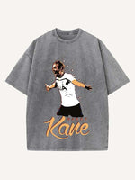 Harry Kane Print Round Neck T-shirt