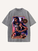 Kevin Durant Print Round Neck T-shirt