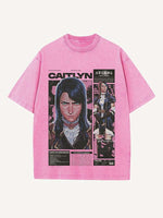 Arcane Print Round Neck T-shirt