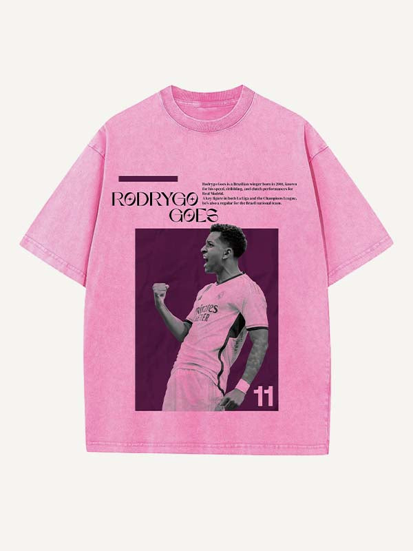 Rodrygo Print Round Neck T-shirt