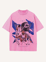Kyrie Irving Print Round Neck T-shirt