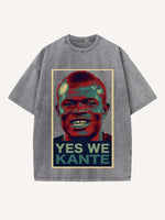 N'Golo Kanté Print Round Neck T-shirt