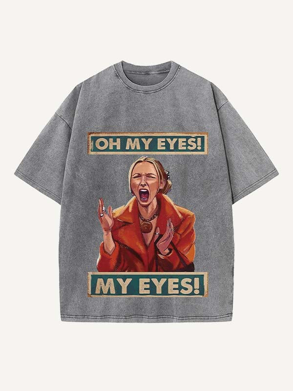 Friends Print Round Neck T-shirt