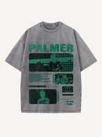 Cole Palmer Print Round Neck T-shirt