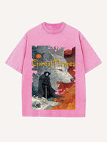 Game of Thrones Print Round Neck T-shirt