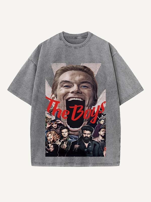 The Boys Print Round Neck T-shirt