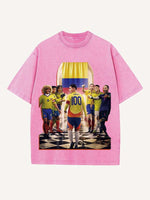 James Rodríguez Print Round Neck T-shirt