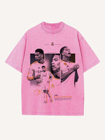 Jude Bellingham Print Round Neck T-shirt