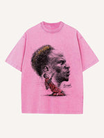 Sadio Mané Print Round Neck T-shirt