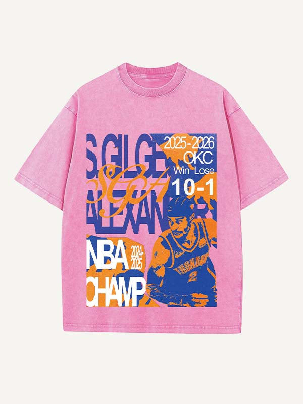 SGA Print Round Neck T-shirt