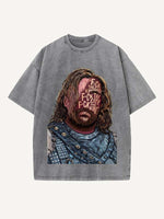 Game of Thrones Print Round Neck T-shirt