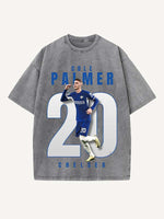 Cole Palmer Print Round Neck T-shirt