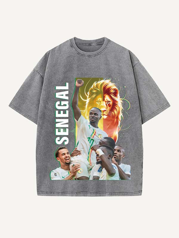 Sadio Mané Print Round Neck T-shirt