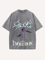 Arcane Print Round Neck T-shirt