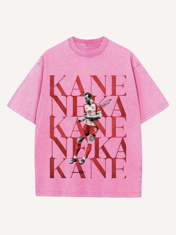 Harry Kane Print Round Neck T-shirt