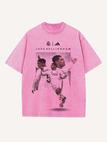 Jude Bellingham Print Round Neck T-shirt