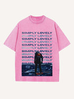 Max Verstappen Print Round Neck T-shirt