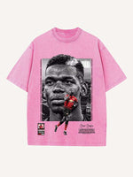 Paul Pogba Print Round Neck T-shirt