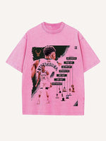 Giannis Antetokounmpo Print Round Neck T-shirt