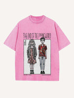The End of the Fxxxing World Print Round Neck T-shirt