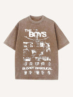 The Boys Print Round Neck T-shirt
