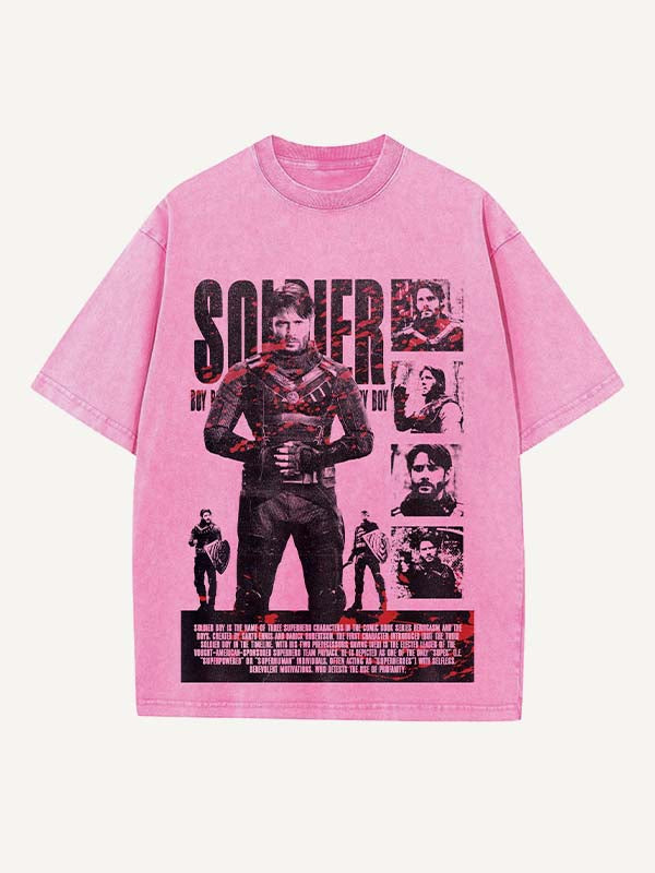 The Boys Print Round Neck T-shirt