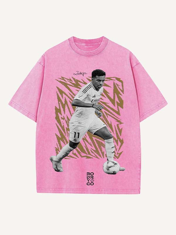 Rodrygo Print Round Neck T-shirt