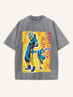 Fernando Alonso Print Round Neck T-shirt