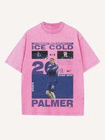 Cole Palmer Print Round Neck T-shirt