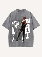 Kevin Durant Print Round Neck T-shirt