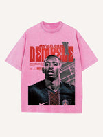 Ousmane Dembélé Print Round Neck T-shirt