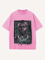 Sadio Mané Print Round Neck T-shirt