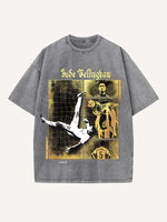 Jude Bellingham Print Round Neck T-shirt