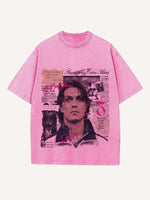 Paolo Maldini Print Round Neck T-shirt